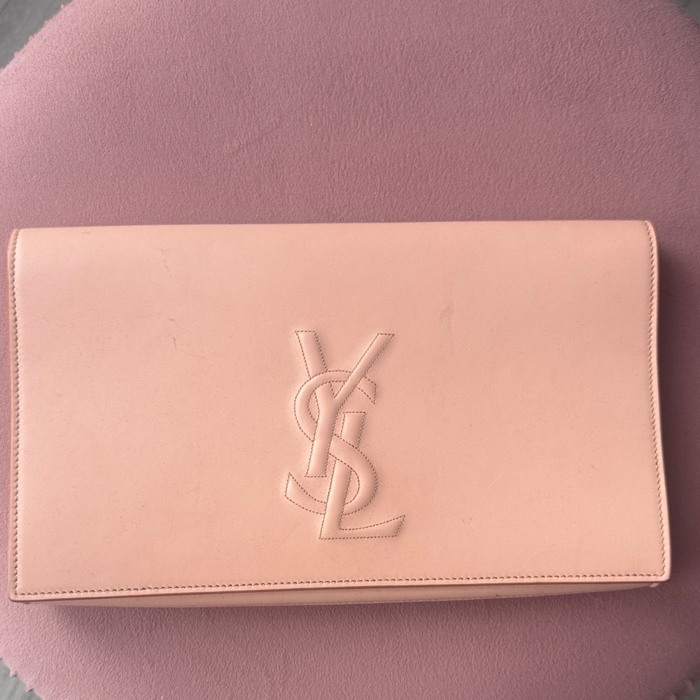 Yves Saint Laurent Pink/Blush Clutch